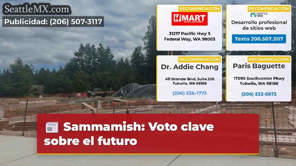 Sammamish: Voto clave sobre el futuro