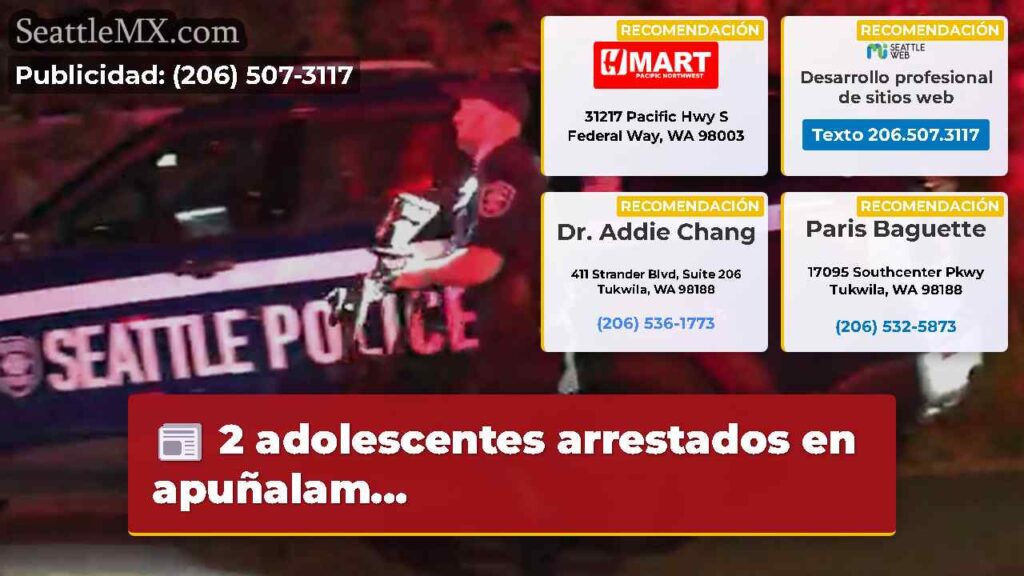 2 adolescentes arrestados en apuñalam...