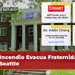 Incendio Evacua Fraternidad en Seattle