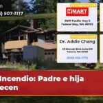 Incendio Padre e hija fallecen