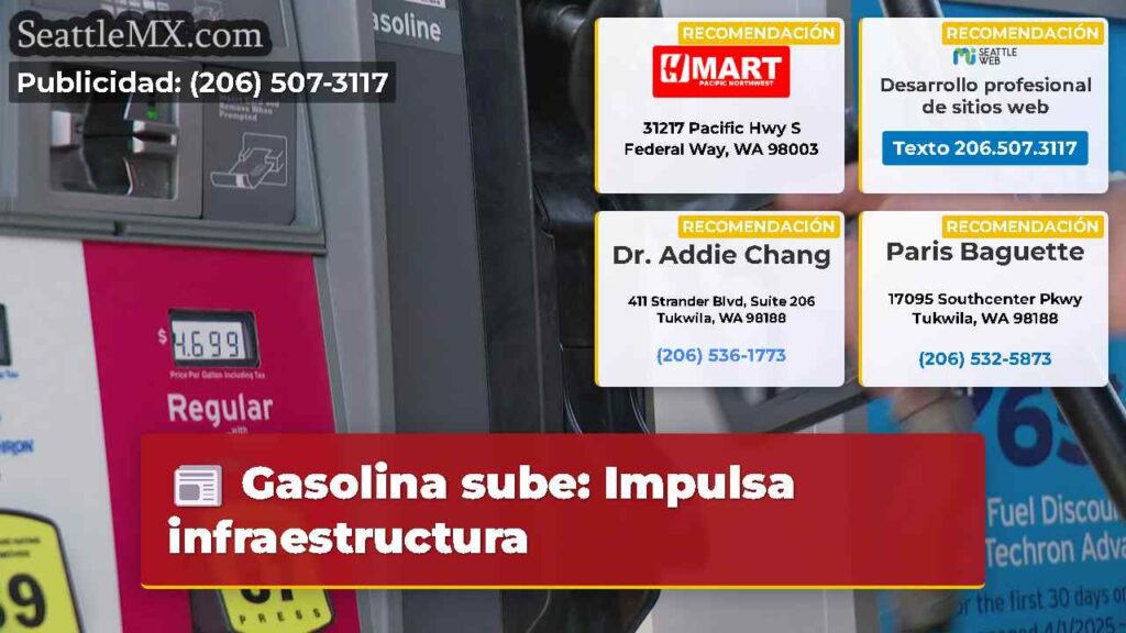 Gasolina sube: Impulsa infraestructura