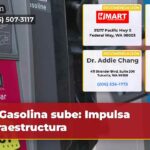 Gasolina sube Impulsa infraestructura