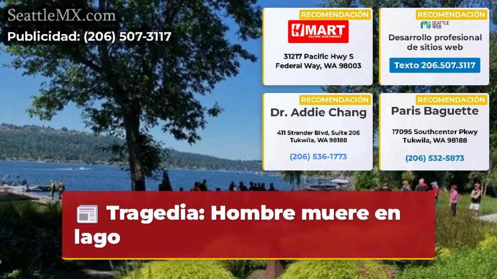 Tragedia: Hombre muere en lago