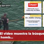 El video muestra la búsqueda del homb…