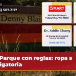 Parque con reglas ropa s obligatoria