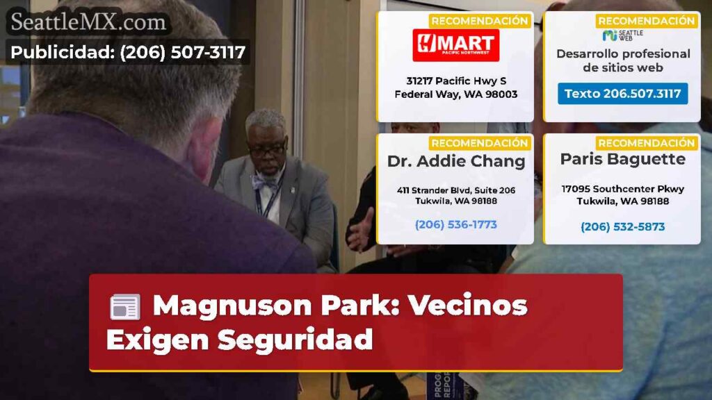 Magnuson Park: Vecinos Exigen Seguridad