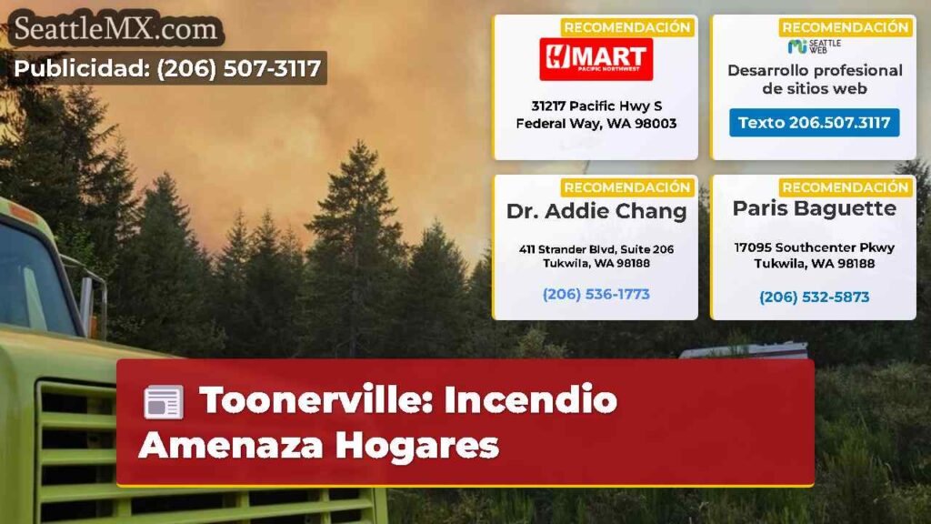 Toonerville: Incendio Amenaza Hogares