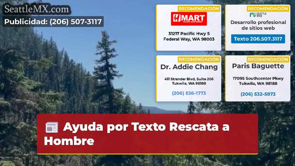 Ayuda por Texto Rescata a Hombre