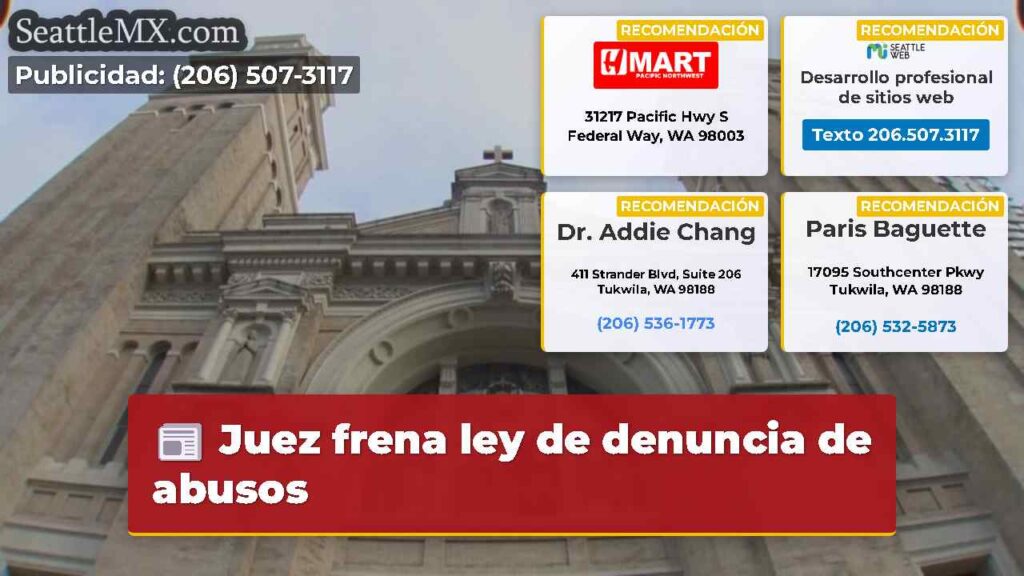 Juez frena ley de denuncia de abusos