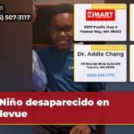 Niño desaparecido en Bellevue