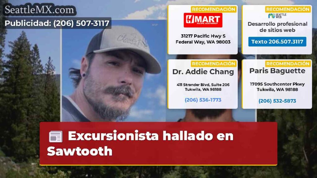 Excursionista hallado en Sawtooth