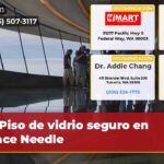 Piso de vidrio seguro en Space Needle
