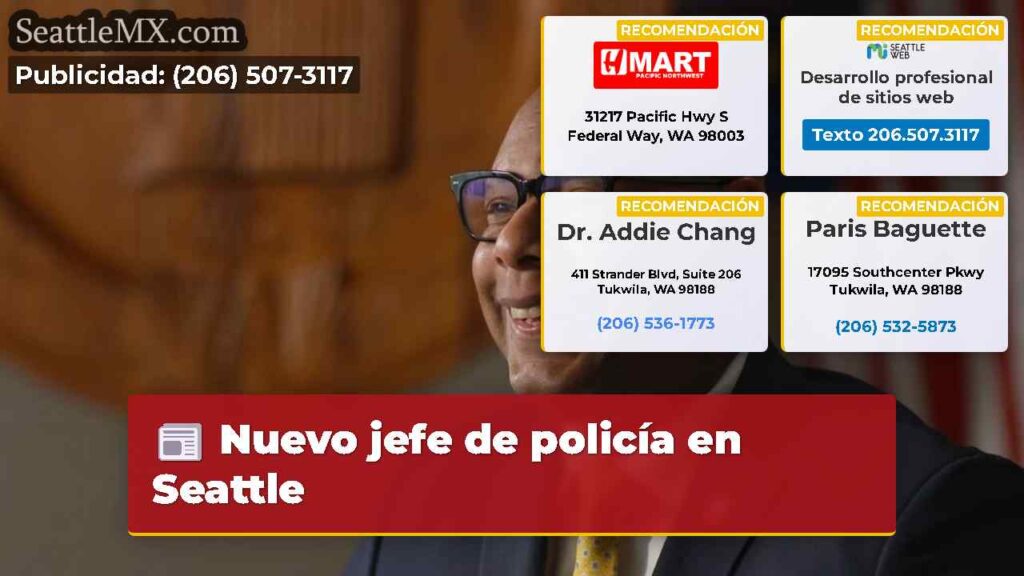 Nuevo jefe de policía en Seattle