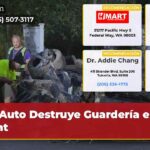 Auto Destruye Guardería en Kent