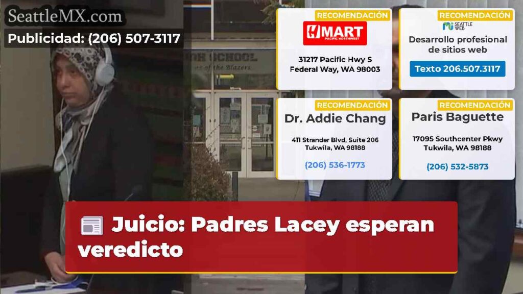 Juicio: Padres Lacey esperan veredicto