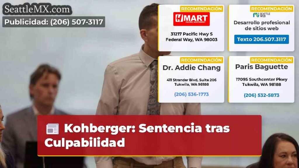 Kohberger: Sentencia tras Culpabilidad