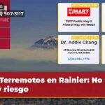 Terremotos en Rainier No hay riesgo