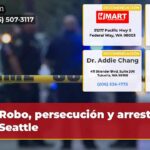 Robo persecución y arresto en Seattle