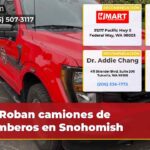 Roban camiones de bomberos en Snohomish