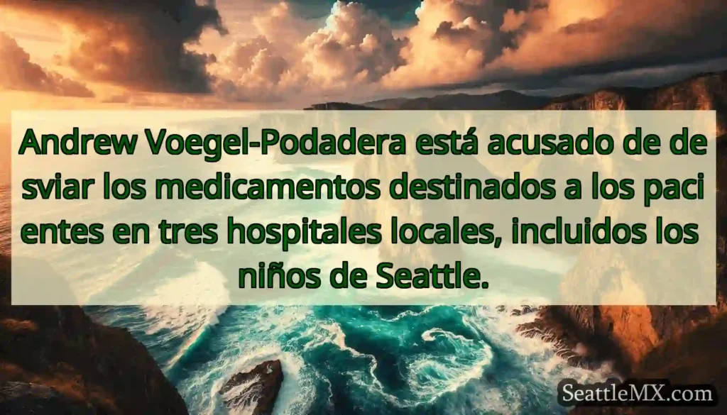 Andrew Voegel-Podadera está acusado de desviar