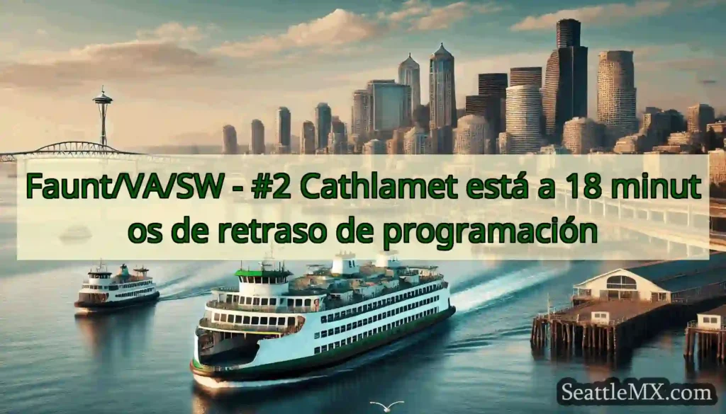 Faunt/VA/SW - #2 Cathlamet está a 18 minutos de