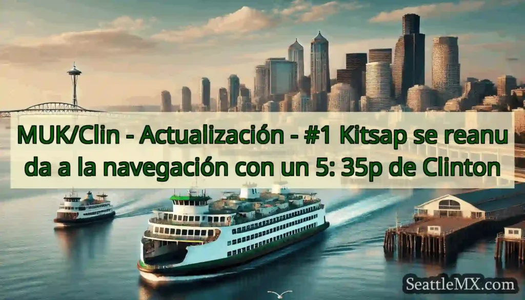 MUK/Clin - Actualización - #1 Kitsap se reanuda a