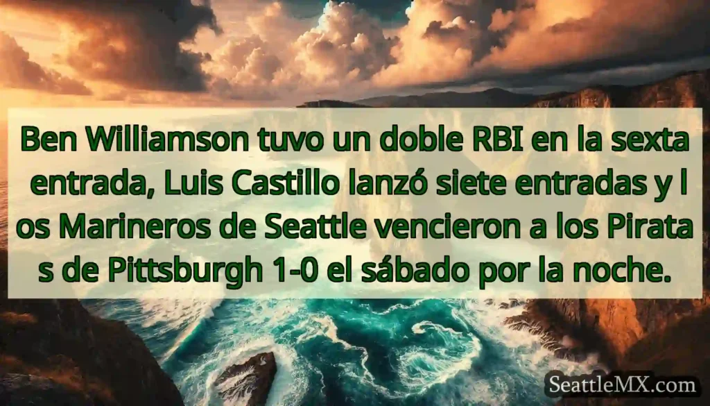 Ben Williamson tuvo un doble RBI en la sexta