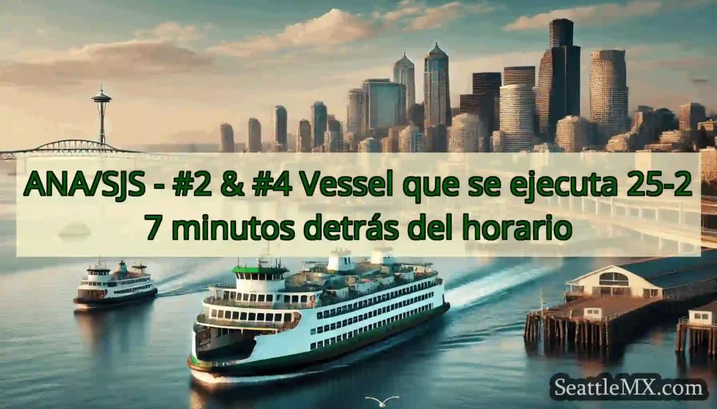 ANA/SJS - #2 & #4 Vessel que se ejecuta 25-27