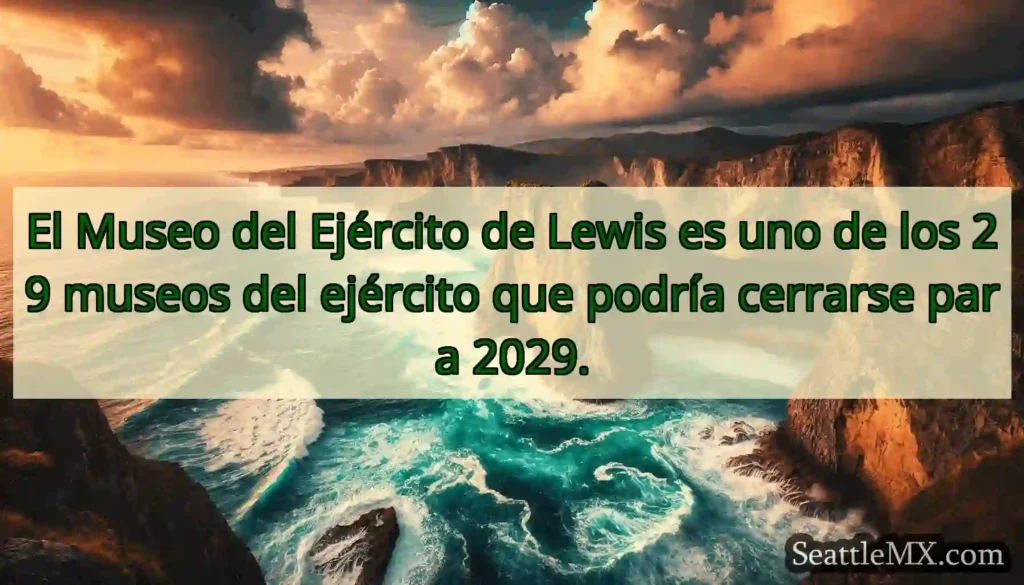 El Museo del Ejército de Lewis es uno de los 29