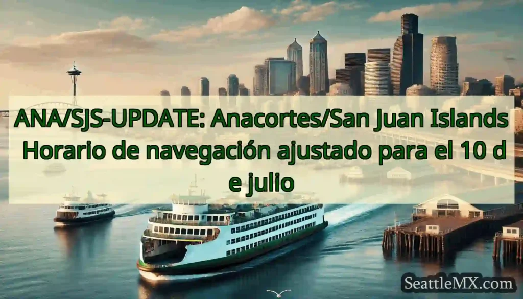 ANA/SJS-UPDATE: Anacortes/San Juan Islands
