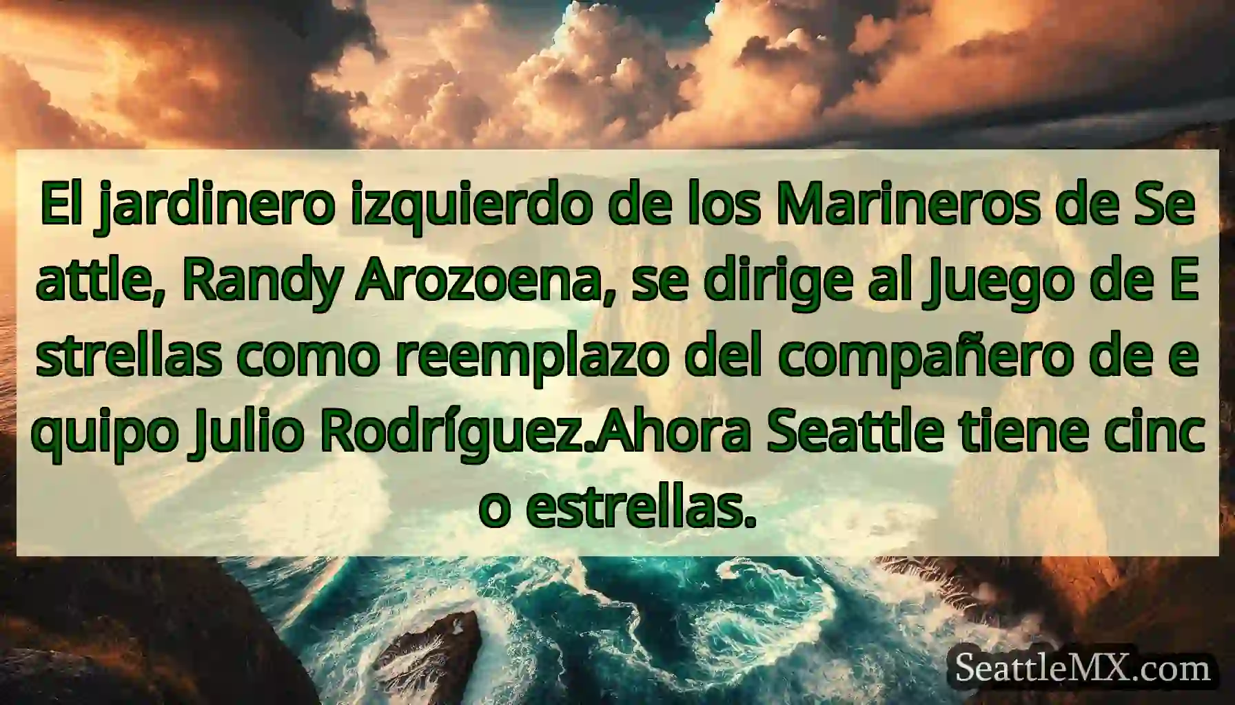 El jardinero izquierdo de los Marineros de