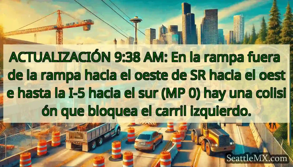 ACTUALIZACIÓN 9:38 AM: En la rampa fuera de la