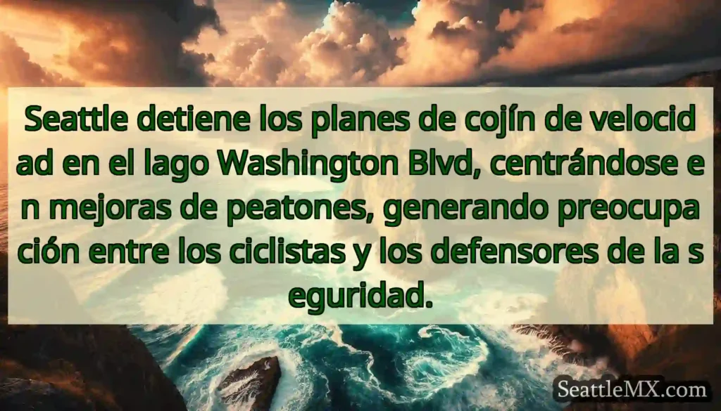 Seattle detiene los planes de cojín de velocidad