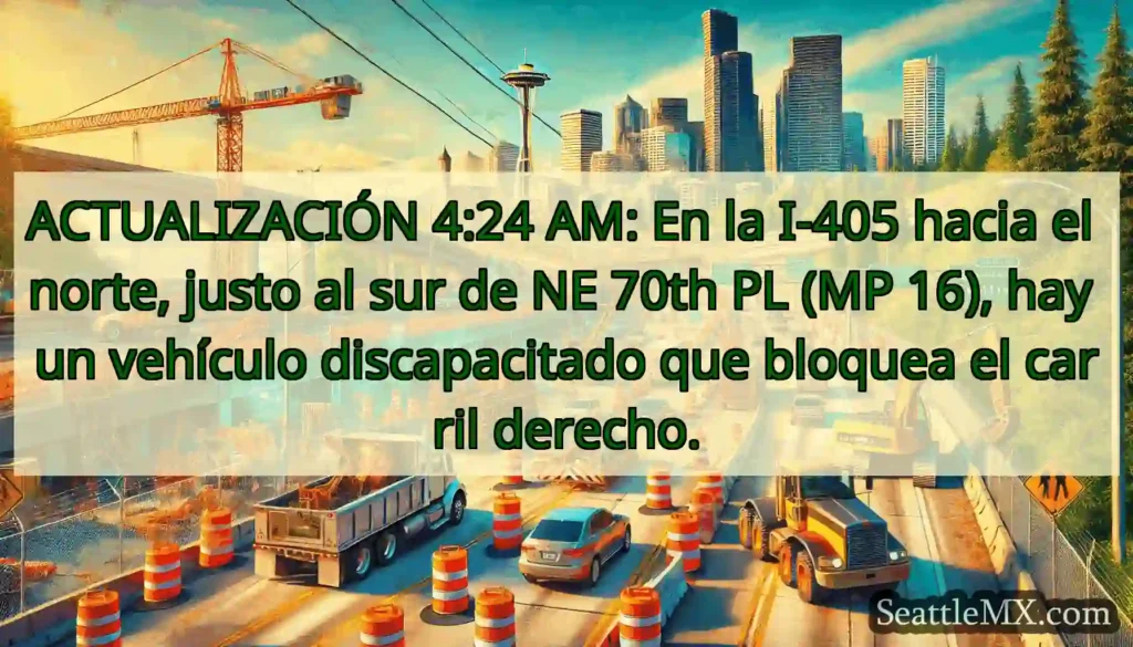 ACTUALIZACIÓN 4:24 AM: En la I-405 hacia el