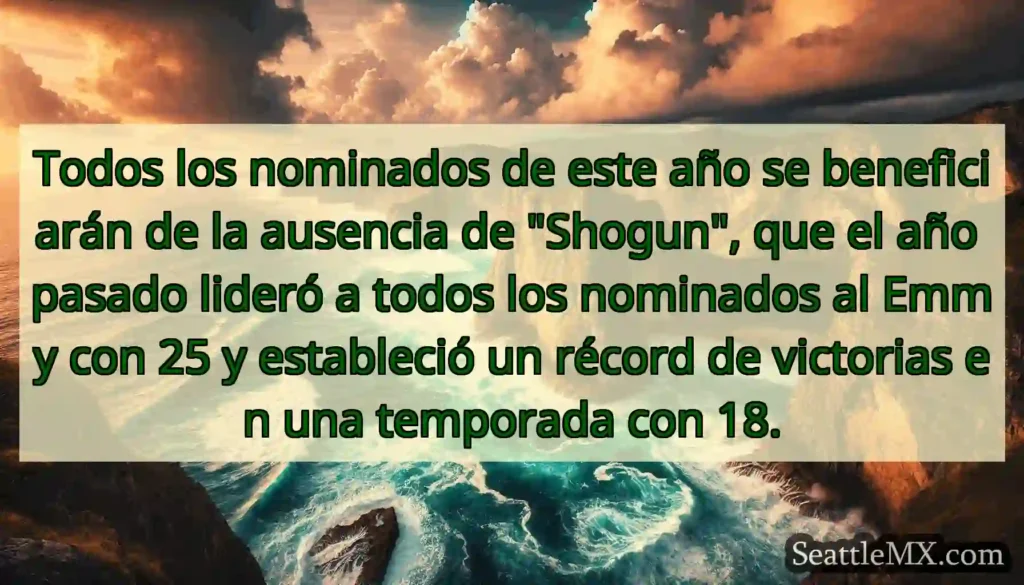 Todos los nominados de este año se beneficiarán