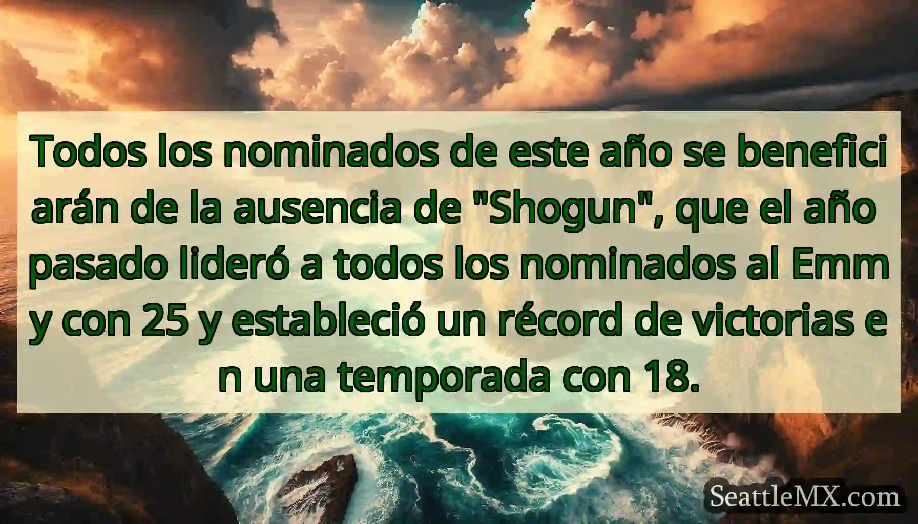 Todos los nominados de este año se beneficiarán
