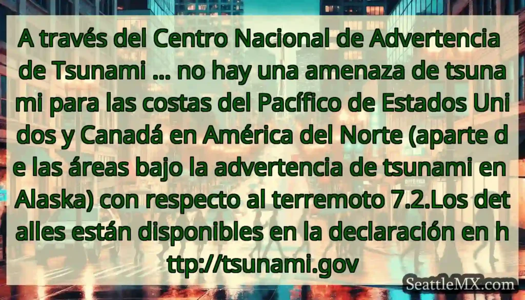 A través del Centro Nacional de Advertencia de