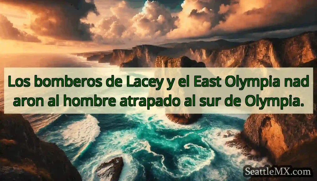 Los bomberos de Lacey y el East Olympia nadaron