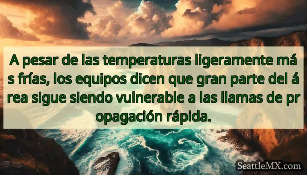 A pesar de las temperaturas ligeramente más