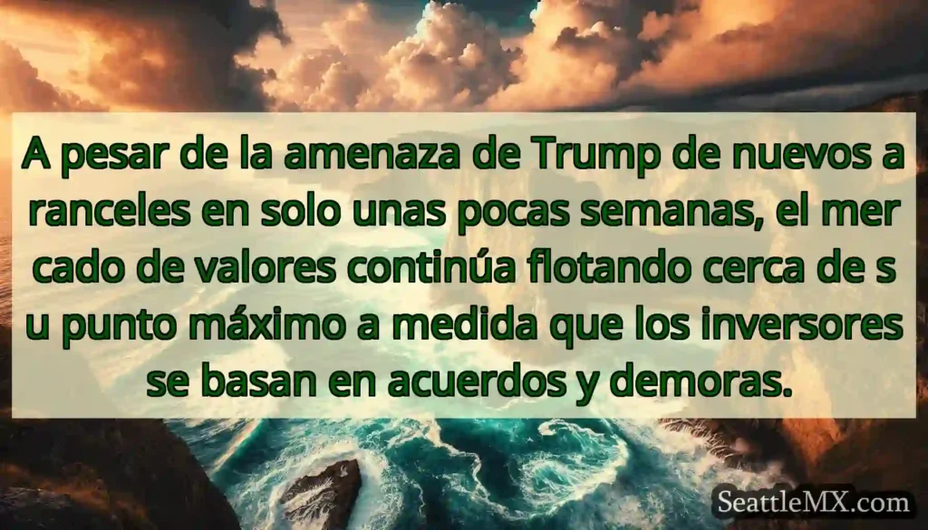 A pesar de la amenaza de Trump de nuevos