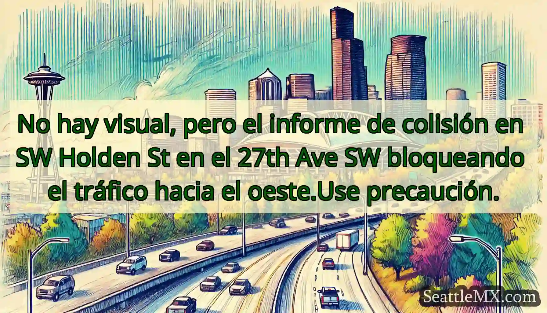 No hay visual, pero el informe de colisión en SW