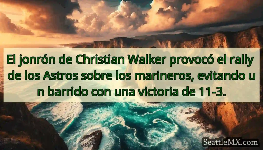 El jonrón de Christian Walker provocó el rally de