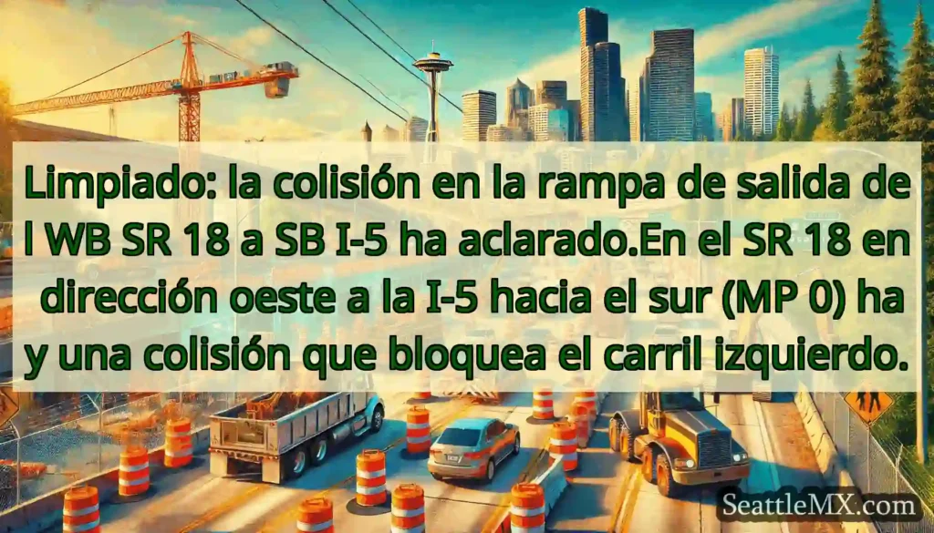 Limpiado: la colisión en la rampa de salida del