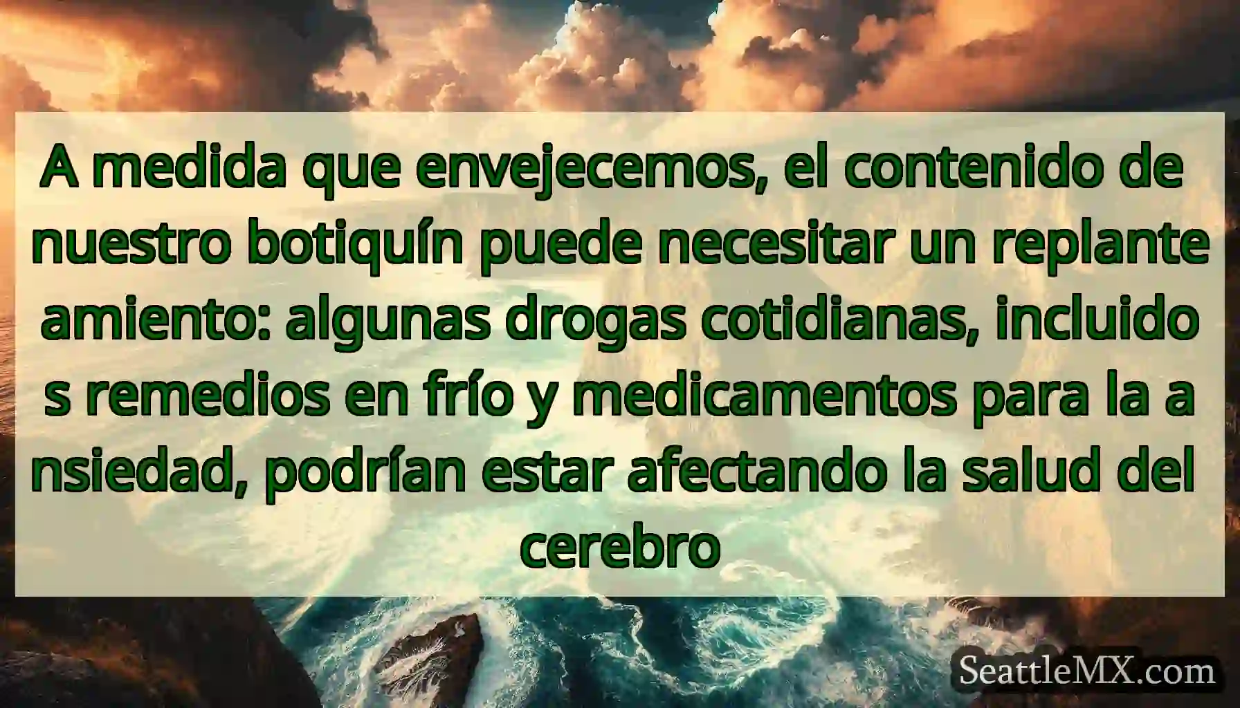 A medida que envejecemos, el contenido de nuestro