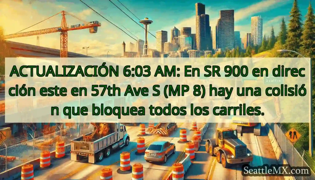 ACTUALIZACIÓN 6:03 AM: En SR 900 en dirección