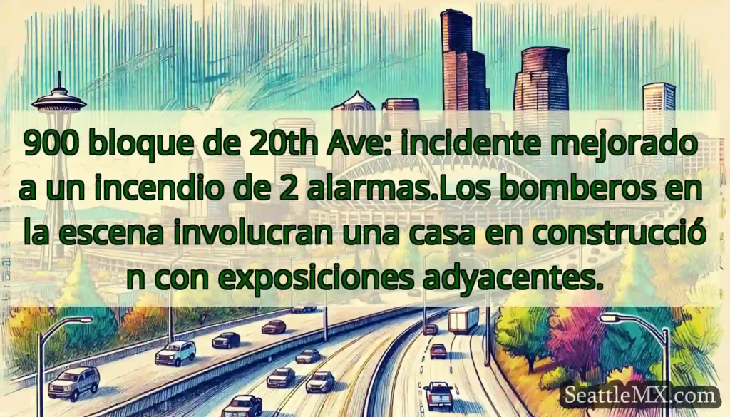 900 bloque de 20th Ave: incidente mejorado a un