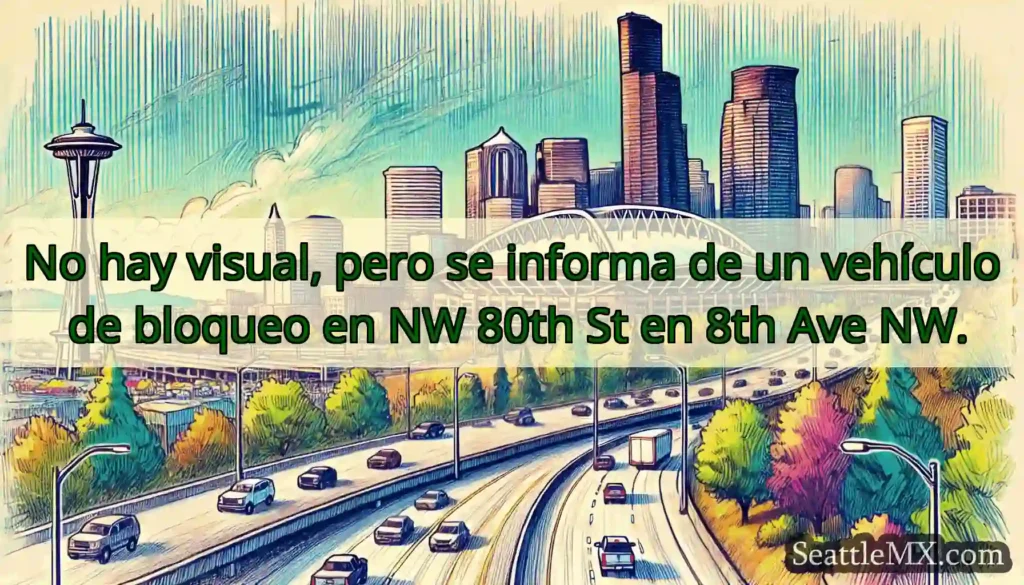 No hay visual, pero se informa de un vehículo de