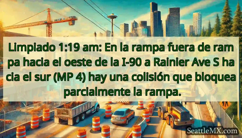 Limpiado 1:19 am: En la rampa fuera de rampa