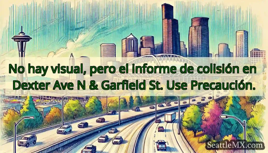 No hay visual, pero el informe de colisión en
