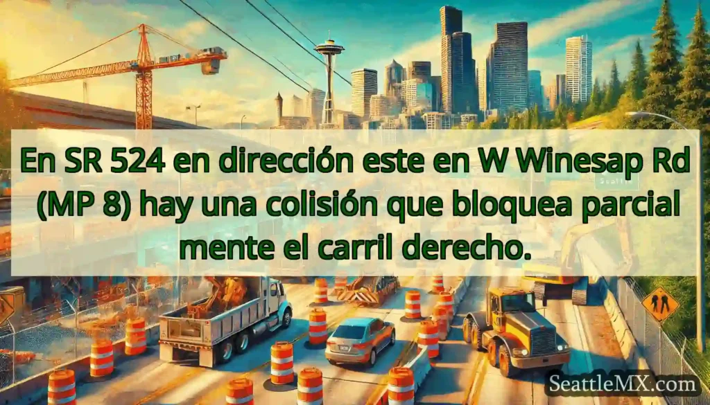 En SR 524 en dirección este en W Winesap Rd (MP